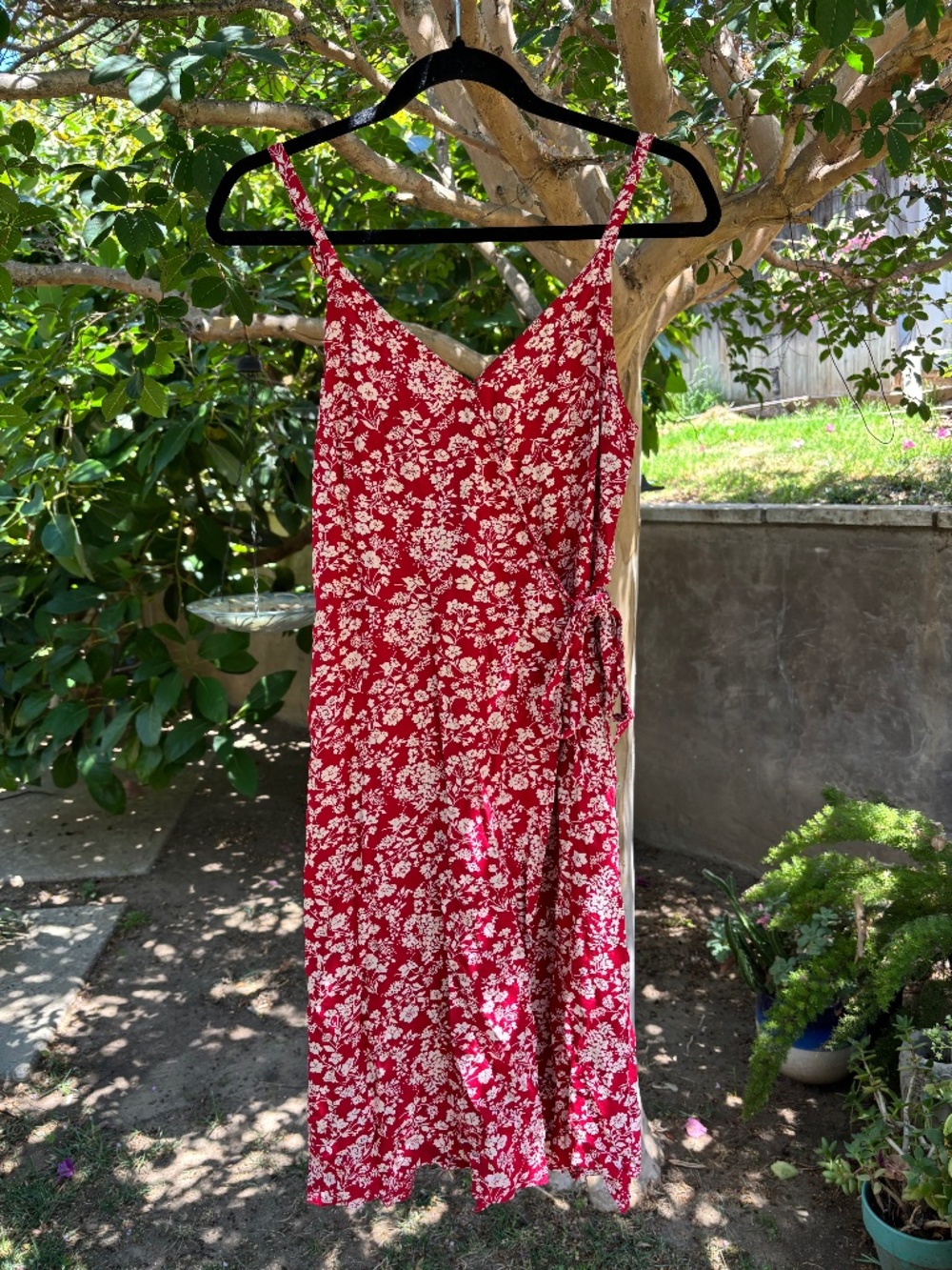 Hollister wrap dress